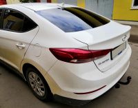 Фаркоп HY 34 для HYUNDAI Elantra 2016-2019, Автос, нагрузка 1500/100 кг. С подрезкой бампера от магазина ФаркопРос